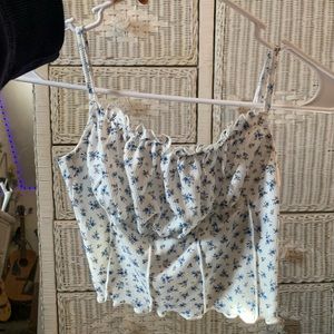 SHEIN floral tank top - XS